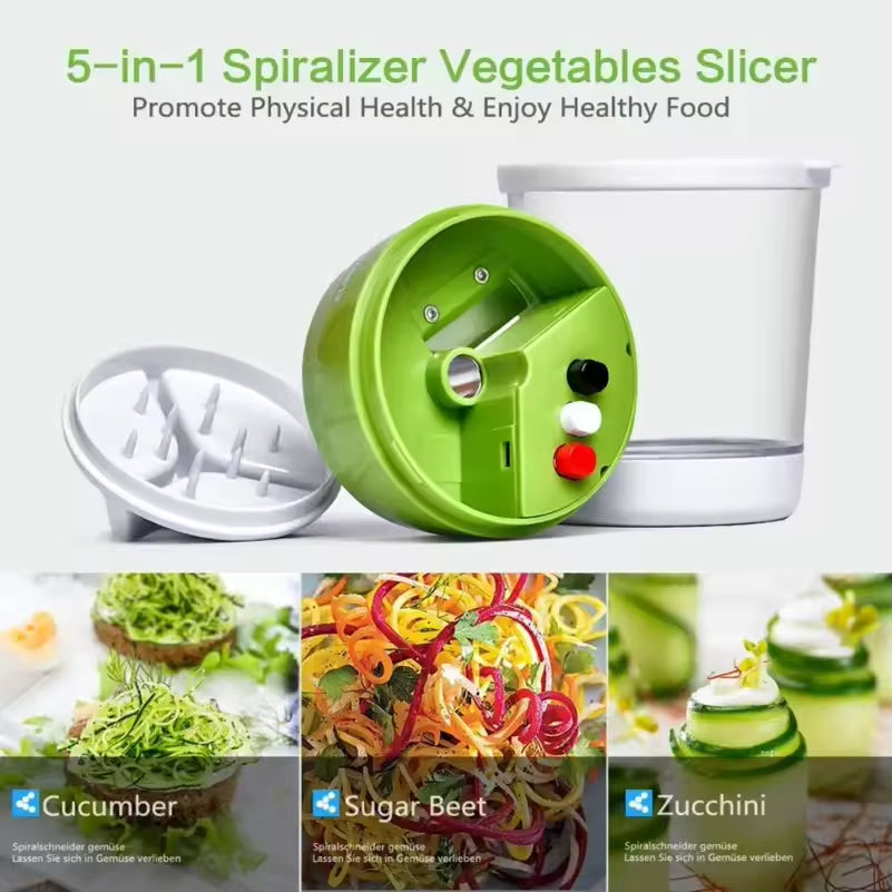 Mini Spiral Vegetable Cutter